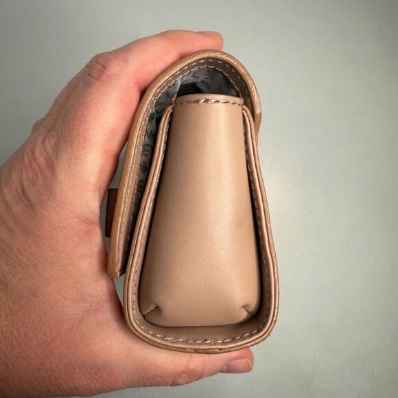 Kate Spade Gold Leather Montford Park Exotic w/Bow Crossbody Handbag $195 -NWD - Picture 14 of 16